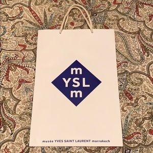 Musee Yves Saint Laurent Marrakech Shopping Bag